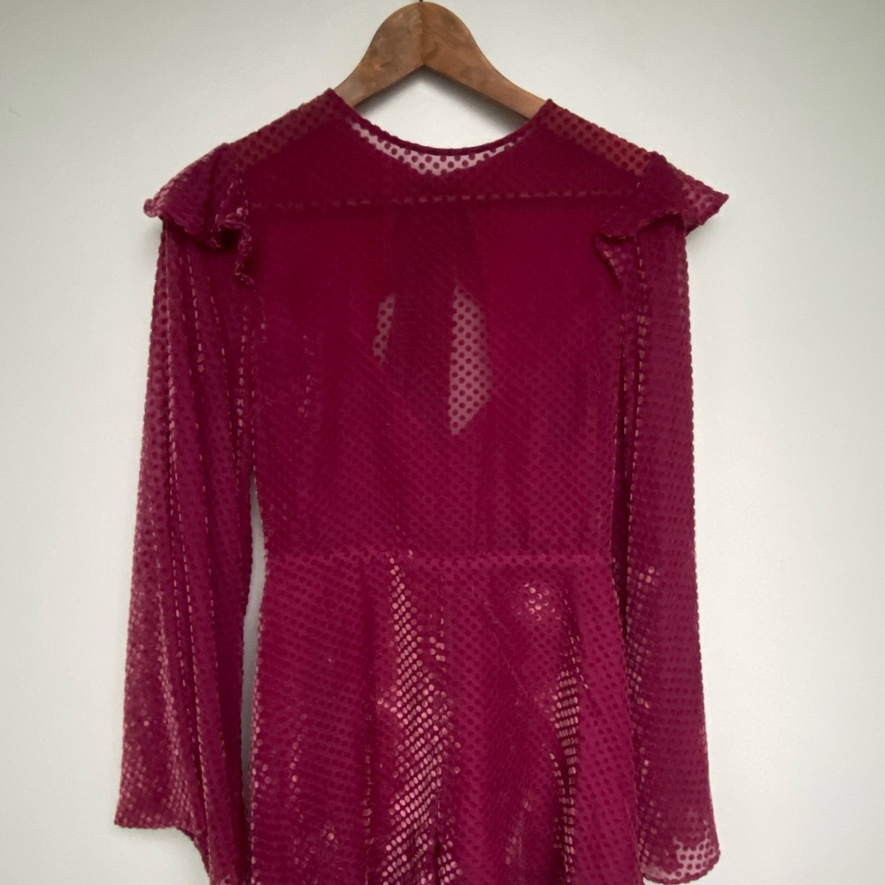 KEEPSAKE the Label Burgundy Jumpsuit